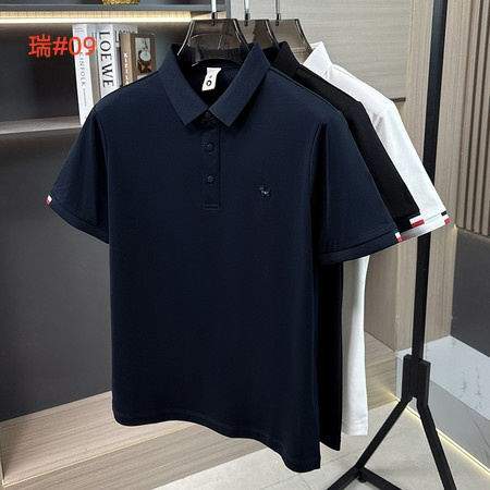 Picture of Thom Browne Polo Shirts Short _SKUThomBrowneM-4XL12yr3125430